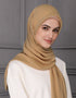 EMANI SQUARE SCARF (GOLDEN ROD)